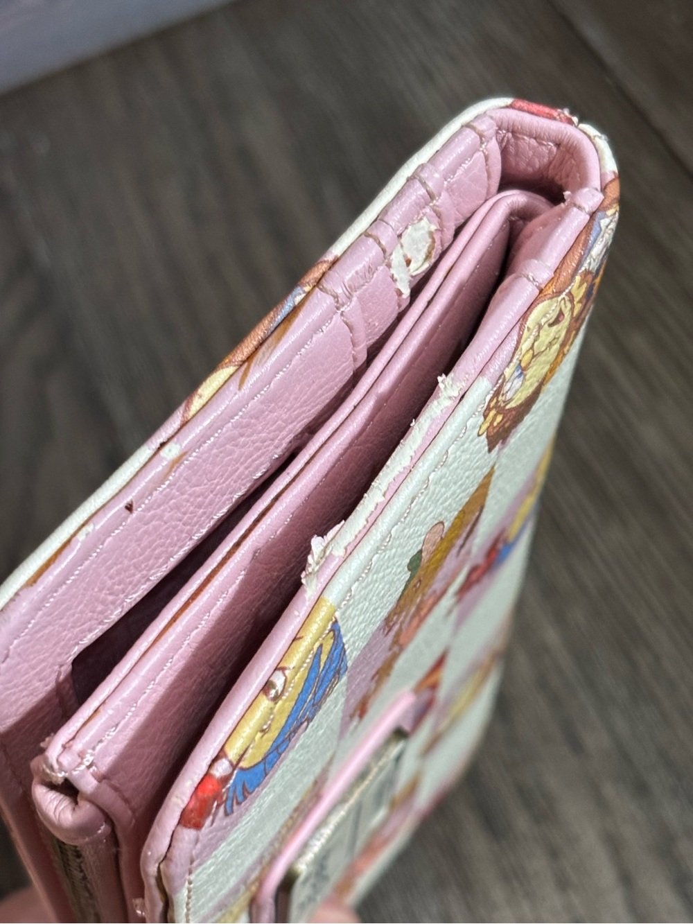 Loungefly Disney Princess Sidekicks Checkered Wallet - Picture 14 of 15